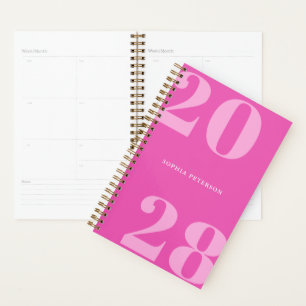 Typographie simple moderne rose Girl Bold