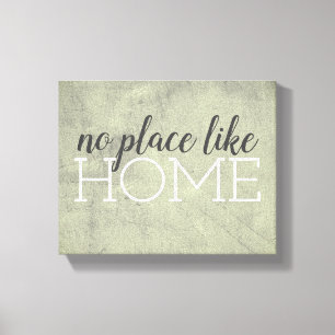 typographie toile enveloppée maison citation