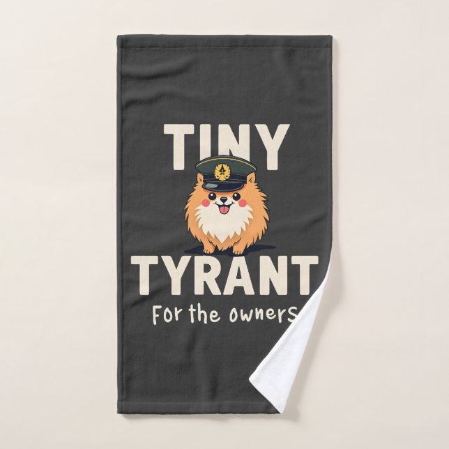 Tyran miniature (Serviette à main)