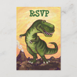 Tyrannosaurus Rex Party Centre RSVP
