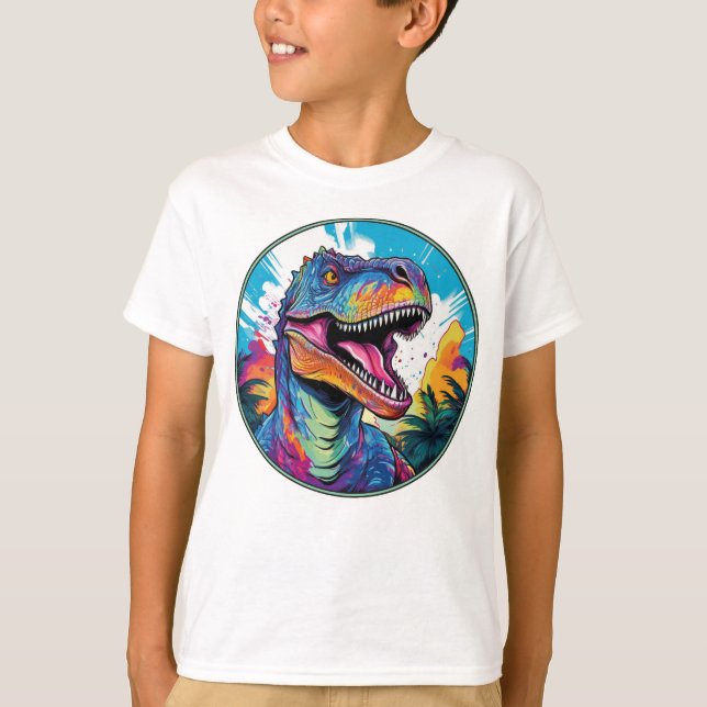 Tyrannosaurus Rex - T-shirt classique Dinosaur Tee (Devant)