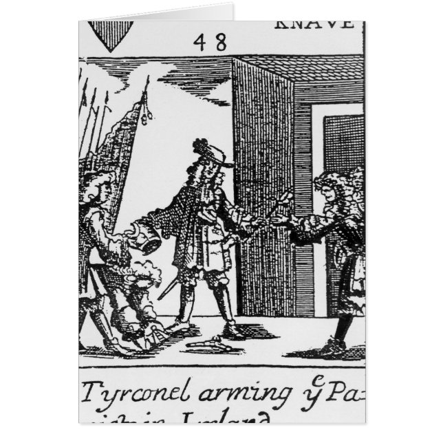 Tyrconnel armant les papistes en Irlande (Devant)