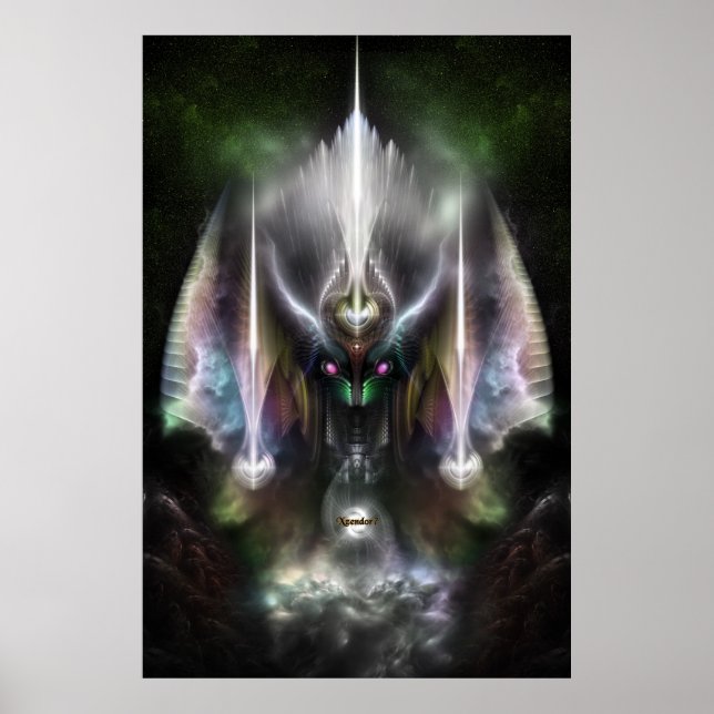 Tyrinan The Horikin God Of War Wall Poster (Devant)
