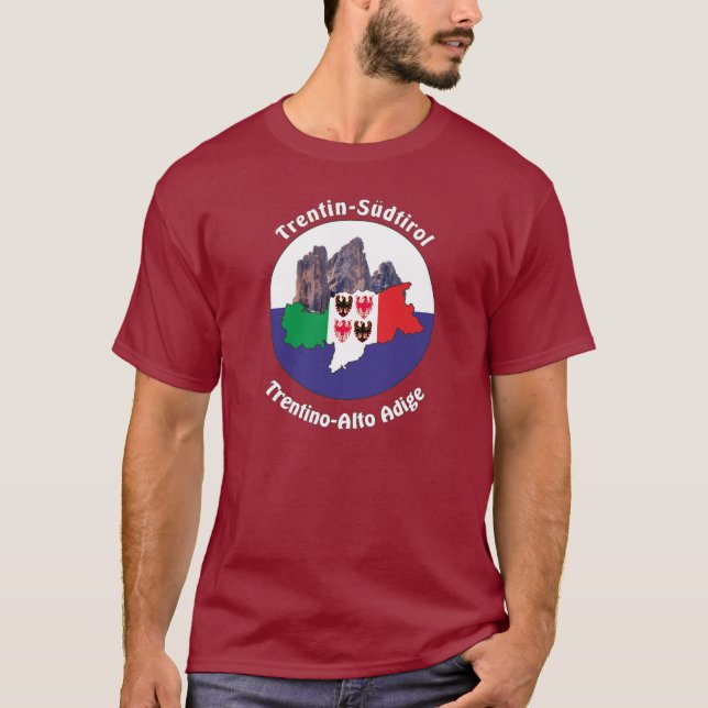 Tyrol du Sud - Alto Adige - Italie - T-shirt itali (Devant)