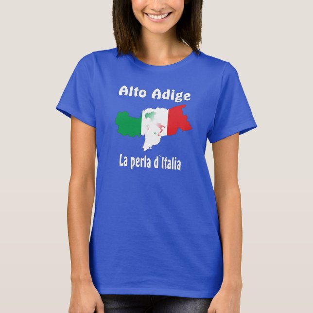Tyrol du Sud - Alto Adige - Italie - T-shirt itali (Devant)