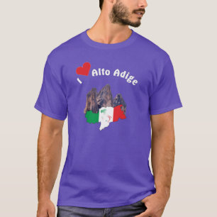 Tyrol du Sud - Alto Adige - Italie - T-shirt itali