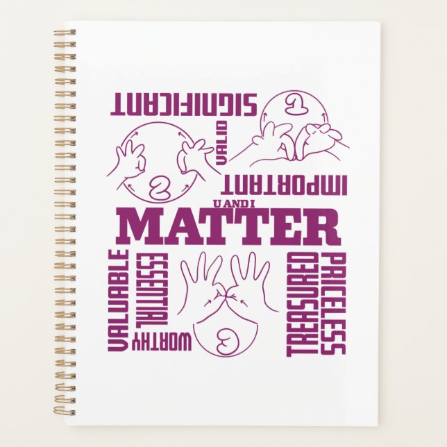 U et I Matt - ASL Empowerment Design (Devant)