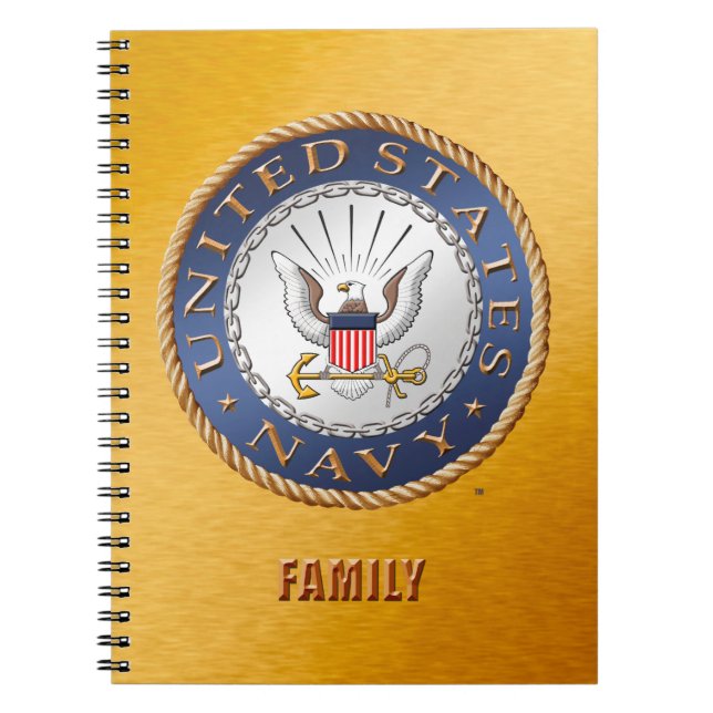 U.S. Carnet de photo de spirale de famille de (Devant)