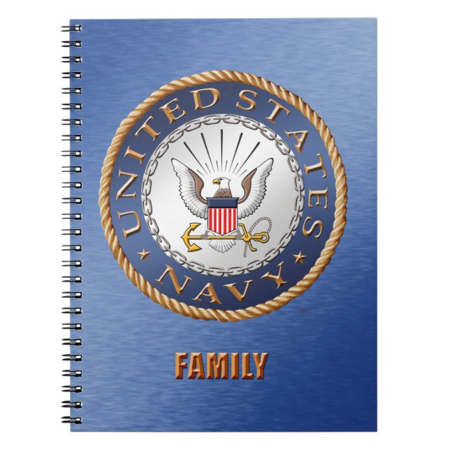 U.S. Carnet de photo de spirale de famille de (Devant)