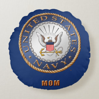 U.S. Coussin rond de maman de marine