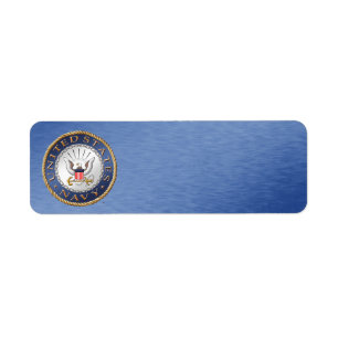 U.S. Étiquette de adresse de marine