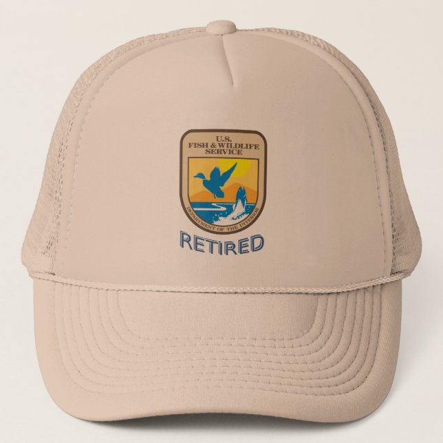 U.S. Fish and Wildlife Service Casquette retraité (Devant)