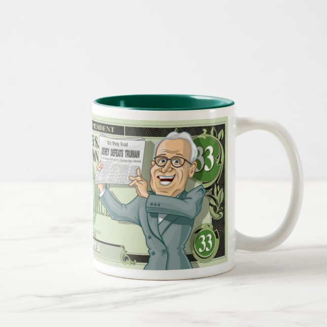 U.S. Les Présidents Mug Collection : #33 Harry (Droit)