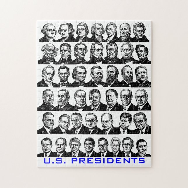 U.S. Les Présidents Puzzle (Vertical)