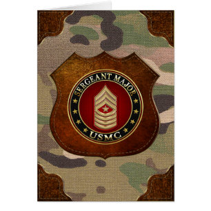 U.S. Marines : Commandant de sergent (usmc SgtMaj)