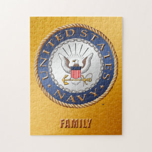U.S. Puzzle de famille de marine