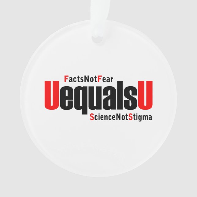 U = U - VIH indétectable - Science pas Stigmatisme (devant)