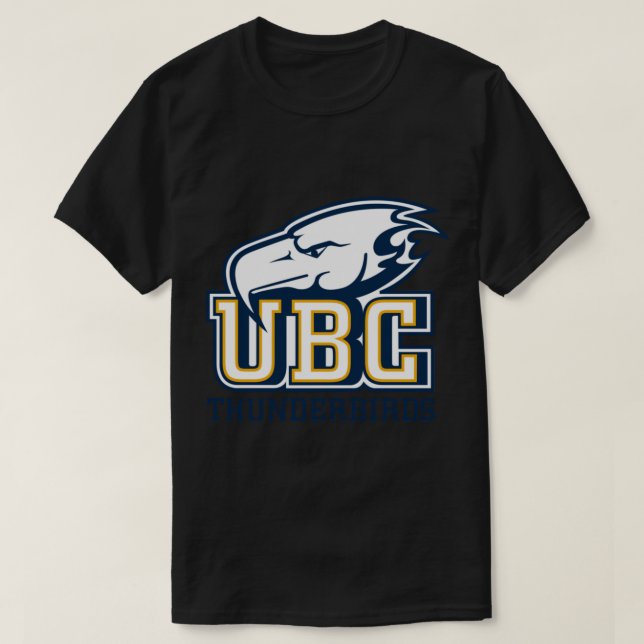 UBC (Thunderbirds) Logo3 Classic T-Shirt (Design devant)