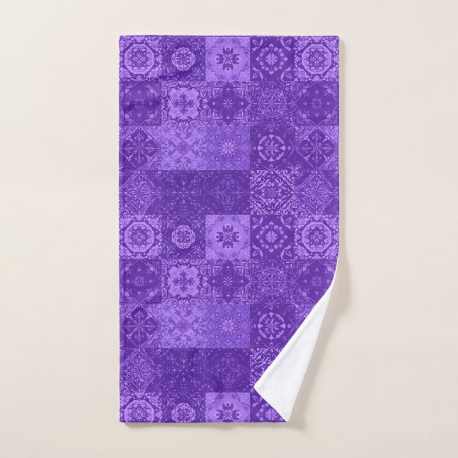Ube Halaya Violet (Serviette à main)