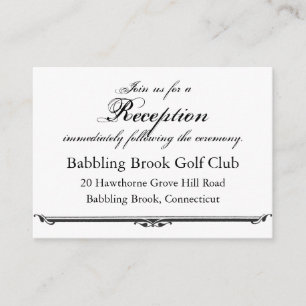 Ubi Caritas et Amor Modèle de carte de réception d