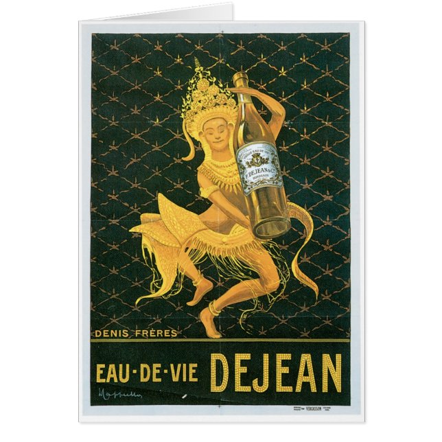 UCE De luttent l'art vintage d'annonce de boissons (Devant)