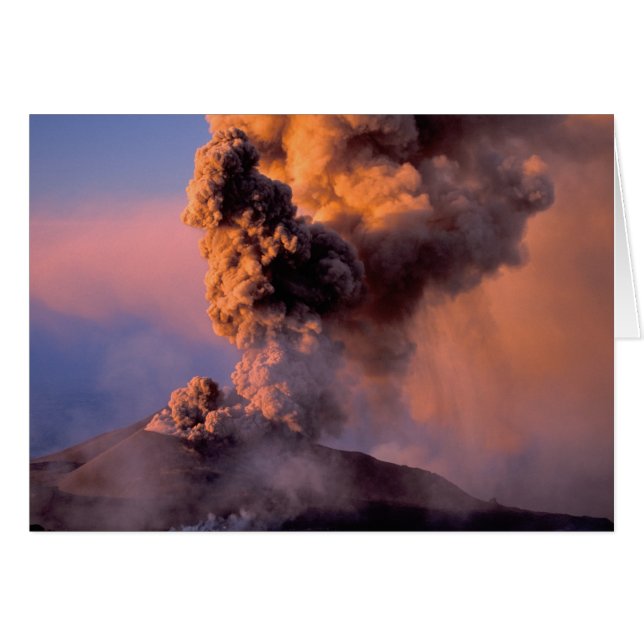 UE, Italie, Sicile, évent de sommet du Mt. Etna (Devant horizontal)