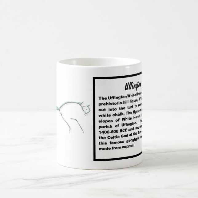 Uffington Horse tasse cuivre (Centre)