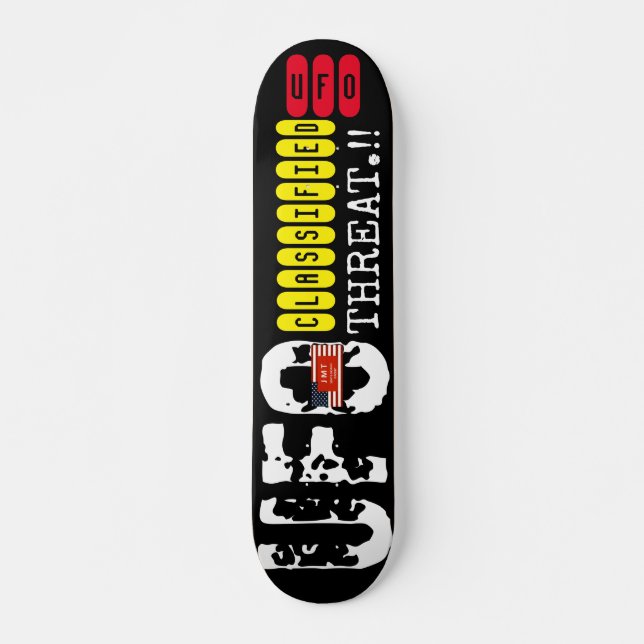 UFO JMT SKATEBOARD Skateboard, pont 7¾" (Devant)