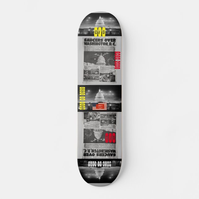 UFO WASH DC JMT Skateboard (Recto)