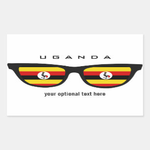 Uganda Shades autocollants personnalisés