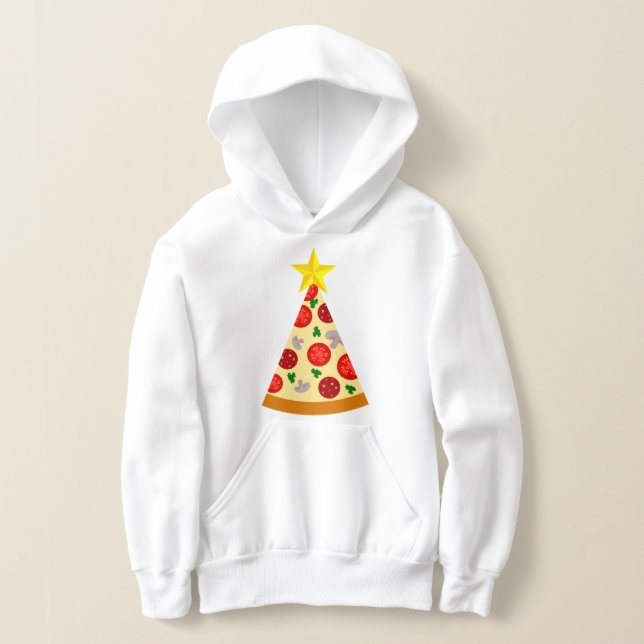 ugly christmas pizza tree funny italian xmas (Poser)