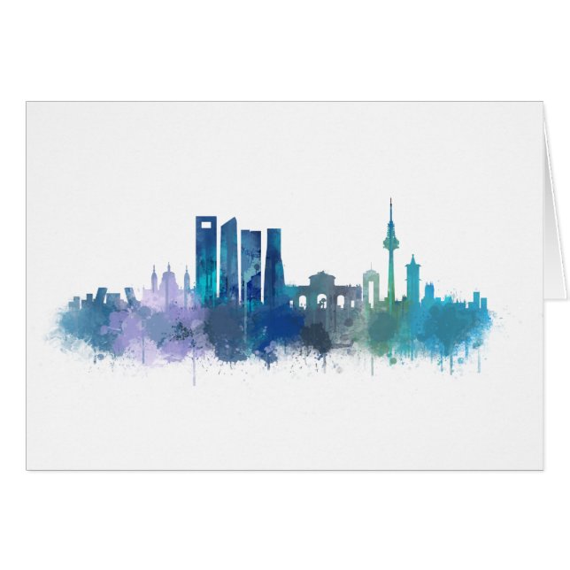 UHD Madrid Skyline v3bb (Devant horizontal)