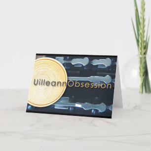 UilleannObsession.com Carte de voeux
