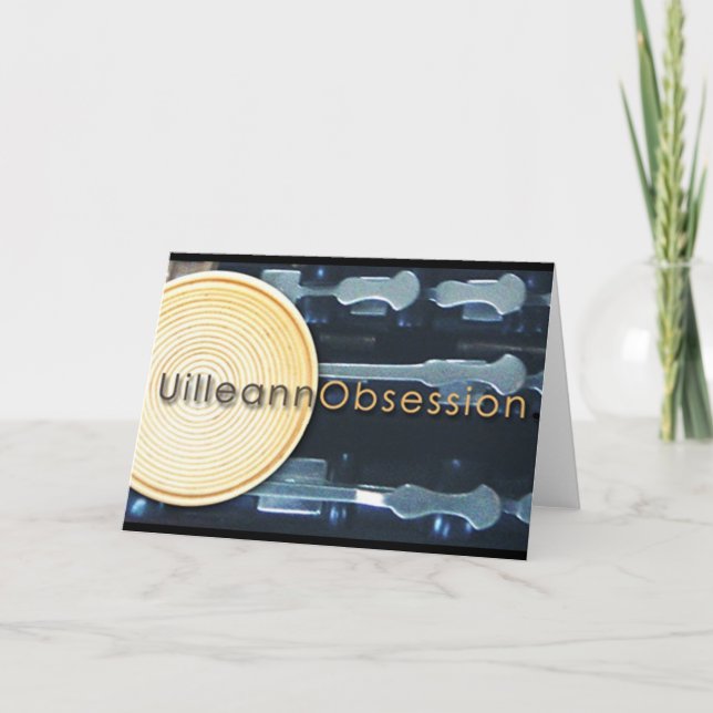 UilleannObsession.com Carte de voeux (Devant)