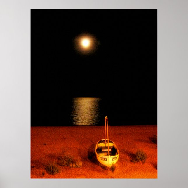 (UK) AFFICHE DE BRIGHTON FULL MOON (Devant)