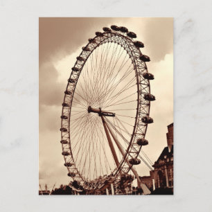 (UK) Carte postale Vintage London Eye