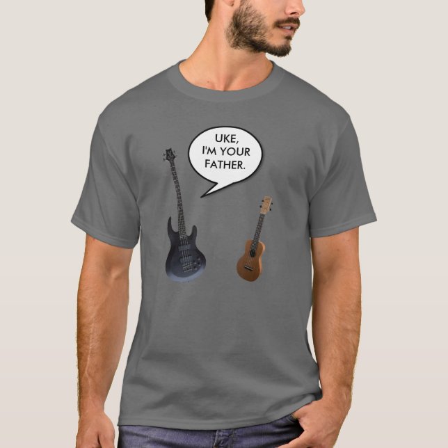UKE, JE SUIS TON PÈRE. T-shirt (Devant)
