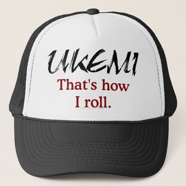 Ukemi - qui est comment je roule le casquette (Devant)
