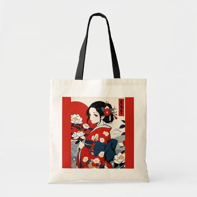 Ukiyo-e Modern Tote Bag (Devant)