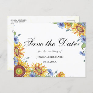 Ukraine Aquarelle Enregistrer la date Carte postal