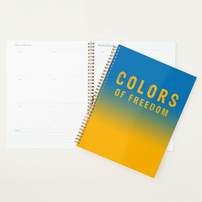 Ukraine, couleurs de la liberté (Devant avec enveloppe)