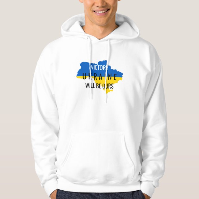 Ukraine Couleurs Victoire superposition Sweat - sh (Devant)