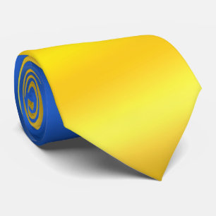 Ukraine - Liberté Paix - Cravate du drapeau ukrai