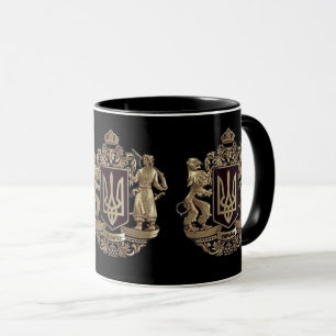 Ukraine Manteau d'armoiries Café Mug