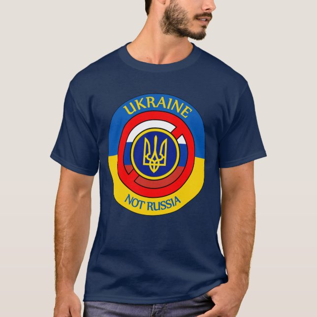 Ukraine - Pas le T-shirt russe (Devant)