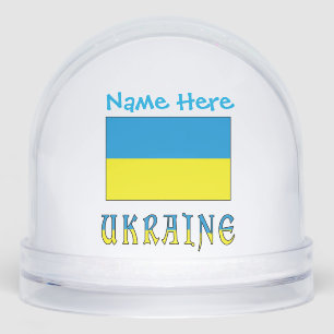Ukraine Pavillon bleu Personnalisation