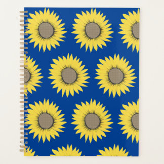 Ukraine tournesol jaune et bleu motif floral