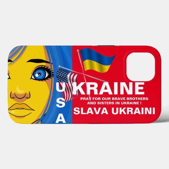 UKRAINE USA Coque-Mate coque iphone (Verso (horizontal))