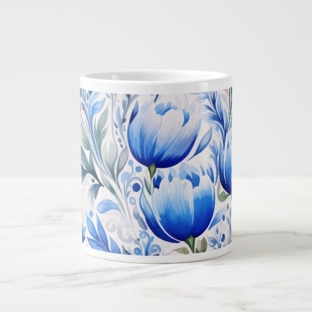 Ukrainian folk art X-Large Mug (Devant)