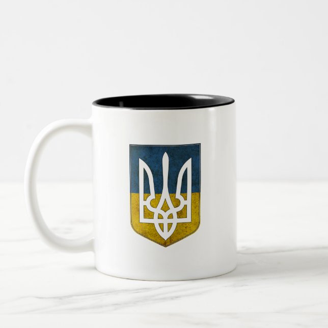 Ukrianian Trident Tryzub Mug (Gauche)